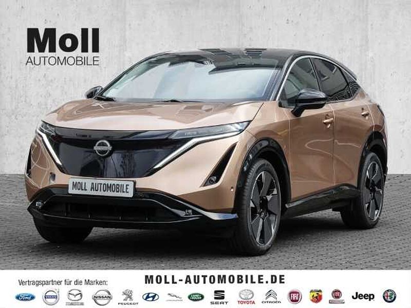 Nissan Ariya 87 kWh Evolve Pack HUD Panorama Navi Leder Memory Sitze Soundsystem Bose Klimasi