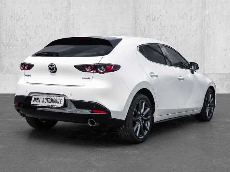 Mazda 3 Selection SKYACTIV-X M-Hybrid EU6d HUD Navi Leder 360 Kamera LED ACC Apple CarPl