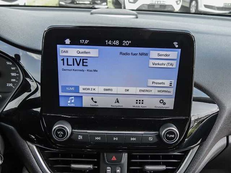 Ford Fiesta Titanium 1.0 EcoBoost Navi Apple CarPlay Android Auto Klimaautom WLAN DAB Ambien