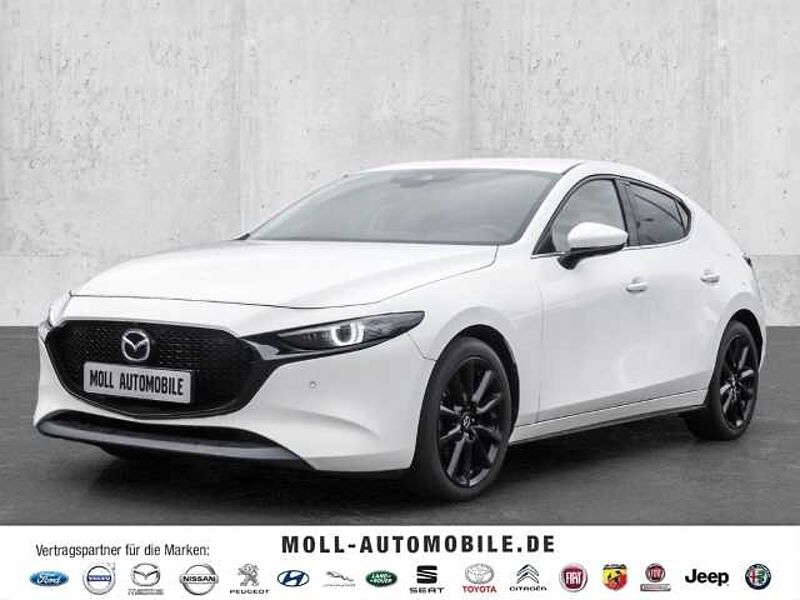 Mazda 3 Selection SKYACTIV-X M-Hybrid EU6d HUD Navi 360 Kamera LED ACC Apple CarPlay And