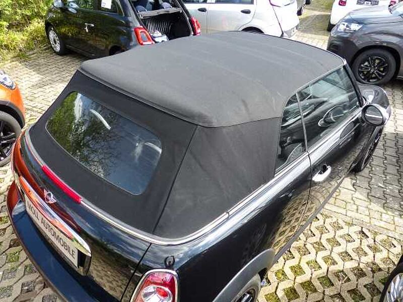 MINI One Cabrio 1.6 El. Verdeck Klimaautom Ambiente Beleuchtung SHZ Temp PDC Regensensor Alu